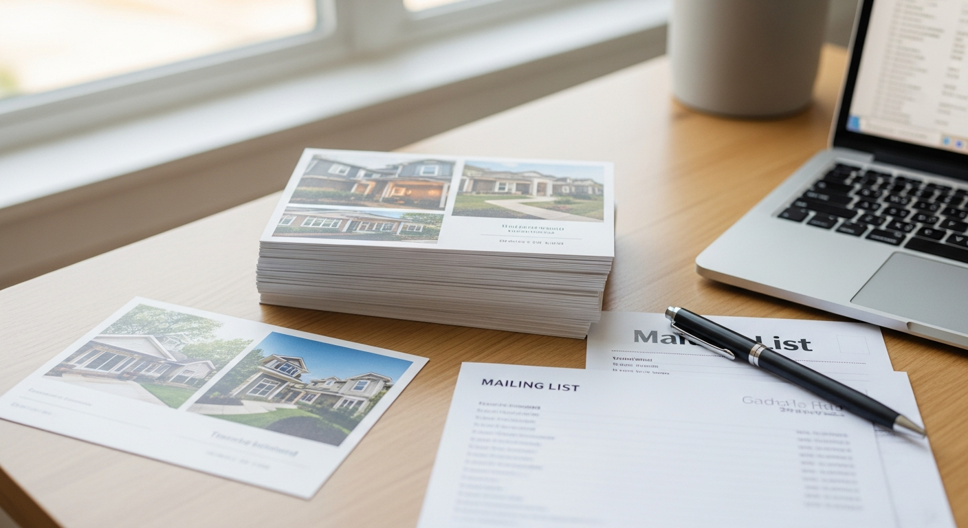 How Real Estate Agents Win Listings with Bulk Postcards