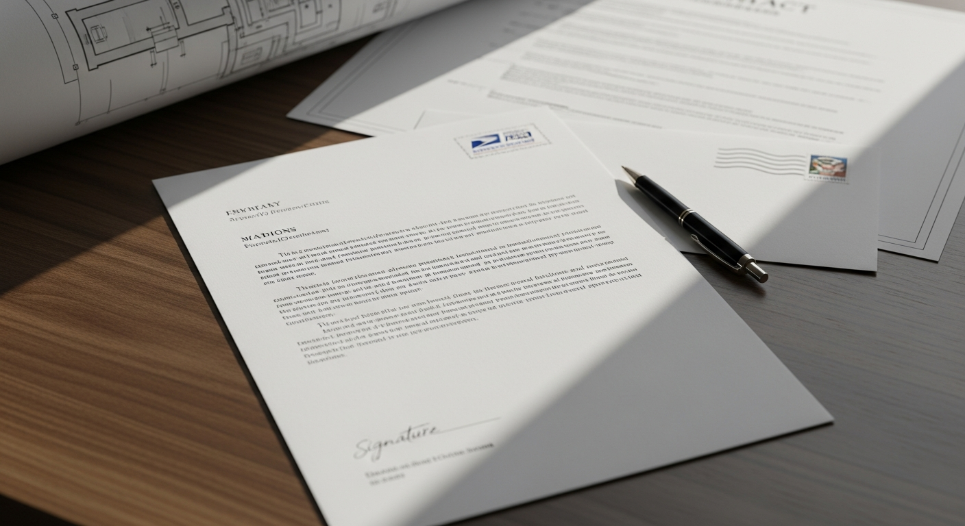 Send Written Notice to Contractor by Mail: How-To